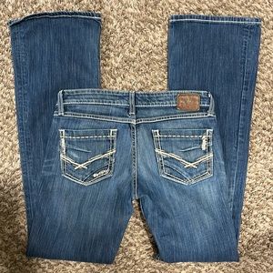 BKE low rise flare jeans